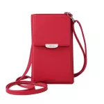 Leather Multifunction Crossbody Phone Oulder Bag Mini Women Wlet Mesger Fe Clutch 2-In-1 Card Holder Cr