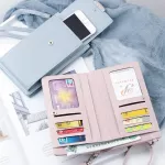 Leather Multifunction Crossbody Phone Oulder Bag Mini Women Wlet Mesger Fe Clutch 2-In-1 Card Holder Cr