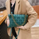 Weave Sml Pu Leather Crossbody Bags For Women Luxury Chain Oulder Handbags And Ses Classic Branded Cross Body Bag