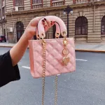Luxury Brand Tote Bag New Hi Quity PT Leather Women's Designer Handbag Gge Chain Oulder Mesger Bag