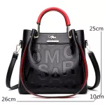 Luxury Handbags Designer Letter Pu Leather Women Oulder Bags Hi Capacity Crossbody Bag Ca Fe Tote Bag