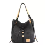 HERD LARGE POCET CA TOTE Women's Handbag Oulder Handbags Canvas Leather Capacity Bags for Women Bolsas SAC