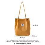 Canvas Corduroy Oulder Ng Bags For Women Oer Daily Cute Ses Handbag Fe Hi Quity Large Capacity Mini Totes