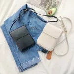 Women's Bags Ladies Oulder Bag Pu Leather Vintage Mini Crossbody Phone Bag Se Orean Style Youth Chic Bag Wh Se