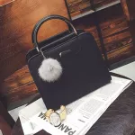 Women Handle Satchel Pu Leather Handbags Zier Tote Phone Storage Se Oulder Bag With Hairbl Crossbody Bags Tassel