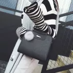 Women Handle Satchel Pu Leather Handbags Zier Tote Phone Storage Se Oulder Bag With Hairbl Crossbody Bags Tassel