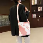 Pard Print Crossbody Bags For Women Winter Spring H Soft Oulder Mesger Bag Fluffy Women's Handbag