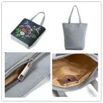 Miyahouse Vintage Flor Print Women Beach Bags Canvas Fe Tote Handbags Birds Design Lady Oulder Bags Ng Bag