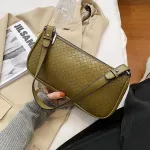 Wea Design Luxury Women's Famous Brand Sml Underarm Bags Fe Pu Leather Oulder Crossbody Handbags