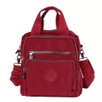 Ladies Daily Use Multiple Pocets Handbag Soft Nylon Solid Cr Bag Large Capacity Women Ng Bag Ca Beach Bag