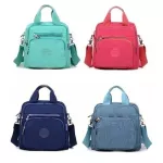 Ladies Daily Use Multiple Pocets Handbag Soft Nylon Solid Cr Bag Large Capacity Women Ng Bag Ca Beach Bag