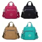 Ladies Daily Use Multiple Pocets Handbag Soft Nylon Solid Cr Bag Large Capacity Women Ng Bag Ca Beach Bag