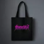 Litning Letter Print Women's Oulder Bag Y2 Haruu Vintage Women's Bag Large Oer Canvas Bag Awaii Bag