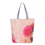 Miyahouse Flor Printed Canvas Tote Fe Single Ng Bags Large Capacity Women Canvas Beach Bags Ca Tote Finina