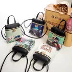 Women's Handbag New Ca Cartoon Fe Mesger Oulder Bags Cute Crossbody Mini Mobile Phone Bag Leather Bags
