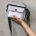 H30 New Crossobdy Bags for Women Canvas Single Oulder Bag Mesger Bag Square Bag Sac a Main Fme