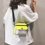 H30 New Crossobdy Bags For Women Canvas Single Oulder Mesger Bag Mesger Bag Sml Square Bag Sac A Main Fme
