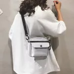H30 New Crossobdy Bags For Women Canvas Single Oulder Mesger Bag Mesger Bag Sml Square Bag Sac A Main Fme