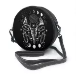 Star And Moon Oulder Bag Star And Moon Leather Bag Hi Quity Multifunction Women Bags Pattern Round Se