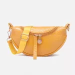 PU Leather Trend Women's Bag New Ch Bag Crocodile Pattern Zier Women's Oulder Mesger Bag Luxury Handbags
