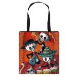Gothic Cartoon Girl Ca Totes Bag Women Canvas Oulder Bag Ladies Travel Bags Teenager Girl Handbag Ng Bags