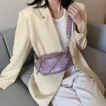 Sf Sml Pu Leather Crossbody Bags For Women Chain Oulder Handbags Fe Travel Cross Body Bag