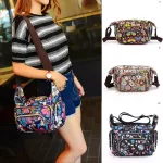 Multi Pocet Mesger Cross Body Women Bag Mmer Print Handbag Ca Ladies Hobo Pillow S Women Bag