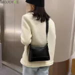 Exquisite Ng Bag Portable Pu Leather Oulder Bag Women Solid Cr Square Muter Handbag Trun