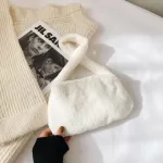 Sml H Soft Crossbody Bags Underarm Oulder Fluffy Lady Oulder Handbags Fe Totes For Women Trend