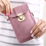 Women Leather Bag Mini Cell Celone Pouch Student Crossbody Case Clutch SE WLET GIT GIT GIL SML OULDER BAG HANDBAG