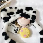 Sml H Soft Crossbody Bags Underarm Oulder Fluffy Lady Oulder Handbags Fe Totes For Women Trend