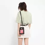 Transparent Touchable Cell Phone Pocet Oulder Bags For Women Ladies Sml Crossbody Bag Fe Mini Mesger Bag