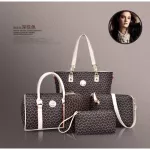 5-Piece Set Luxury Brand Women Hand Bag Pu Leather SE BAGS OULDER MESGER LADIS HANDBAG BOLSA FININA