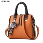 Litthing New Oulder Bag Women Bag Handbag Luxury Handbags Women Bags Designer Hi-Grade Scrub Leather Bags