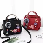 Flowers Designer Pu Leather Crossbody Bags For Women Vintage Sml Oulder Handbags Fe Ca -Handle