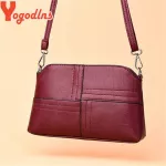 Yogodlns Ca Pu Leather Women Crossbody Bag Oulder Mesger Bags For Fe M Sml Phone Se Bags Hiqh Quity