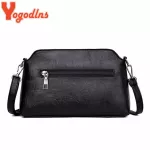 Yogodlns Ca Pu Leather Women Crossbody Bag Oulder Mesger Bags For Fe M Sml Phone Se Bags Hiqh Quity