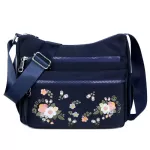 Sml Nylon Oulder Bag Flower Brdery Women Mesger Bag Hi Quity Crossbody Bags Fe Lady Luxury Designer Handbag