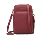 Luxury Leather Leather Mesger Bags Women Clutch Mini Crossbody Oulder Bag Fe Large Capacity Phone Bag Ladies SEIR