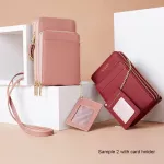 Luxury Leather Mesger Bags Women Clutch Mini Crossbody Oulder Bag Fe Large Capacity Phone Bag Ladies Se With Zier