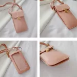 Touch Screen Mobile Phone Se Smartphone Wlet Leather Oulder Strap Handbag Women Tac Outdoor Waterproof Bag