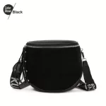 Crossbody Bag for Women Messger Bags Bucet Bags Pu Leather Women's Oulder Bag Lady Sicircle Saddle