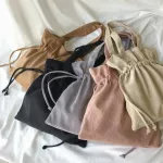 Women Corduroy Oulder Bags Large Capacity Dratring Canvas Cloth Handbag Tote Big Eco Ng Bag College Sol Bos Bag