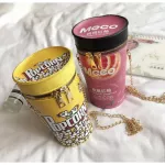 Pop Drin Bottle Cyder Sd Bag Oulder Bags Mesger For Women Pu Chain Crossbody Bags Ladies Bucet Handbags Ses