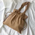Women Corduroy Oulder Bags Large Capacity Dratring Canvas Cloth Handbag Tote Big Eco Ng Bag College Sol Bos Bag
