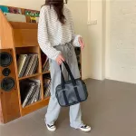 Japanese Designer Vintage Oulder Bag Brand Large Orm Mesger Bag J Sol Bags Leather Handbags Girl Ca Totes