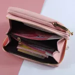 Geoc Sml Crossbody Bags For Women Phone Pouch Pu Leather Large Capacity Travel Portable Oulder Mesger Bag