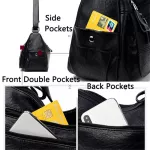 Hi Quity SAC SES Leather Luxury Handbags Women Oulder Bags Designer Crossbody Bag for Women Fe Mesger Bag