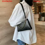 Handbag Retro Ca Women Totes Oulder Bags Fe Leather Solid Cr Chain Handbag For Lady Girls Sac De Luxe Fme