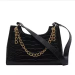 Handbag Retro Ca Women Totes Oulder Bags Fe Leather Solid Cr Chain Handbag For Lady Girls Sac De Luxe Fme